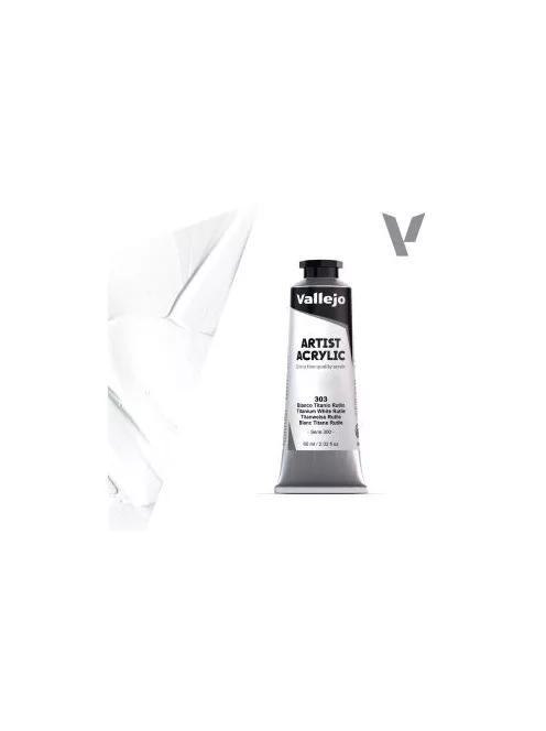 Vallejo Artist akril festék 60ml – 303 Titanium White Rutile