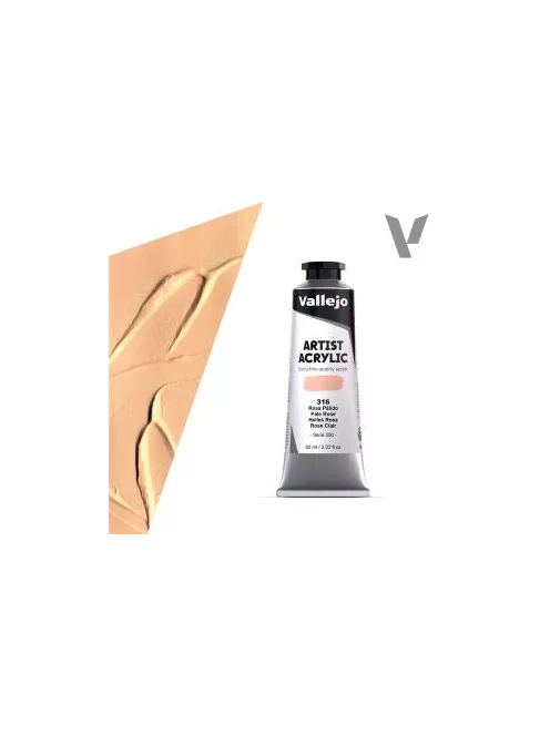 Vallejo Artist akril festék 60ml  316 Pale Rose