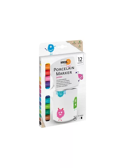 Kreul porcelán marker készlet 12db