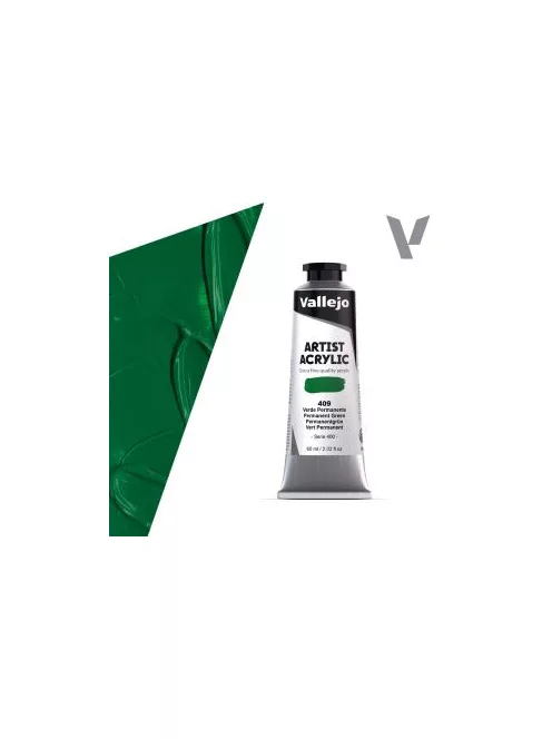 Vallejo Artist akril festék 60ml  409 Permanent Green