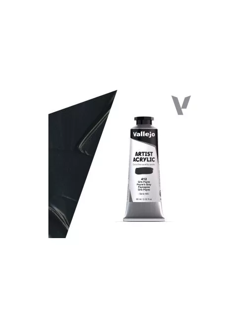 Vallejo Artist akril festék 60ml  412 Paynes Grey
