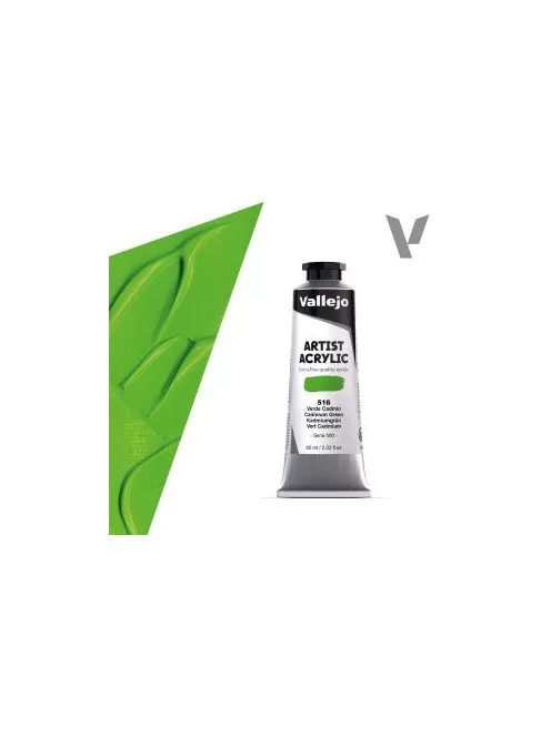 Vallejo Artist akril festék 60ml  516 Cadmium Green