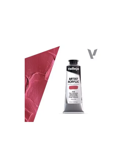 Vallejo Artist akril festék 60ml  713 Iridescent Red