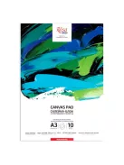 Vászonfelületű olajfestő tömb, kézzel készített - Rosa A3