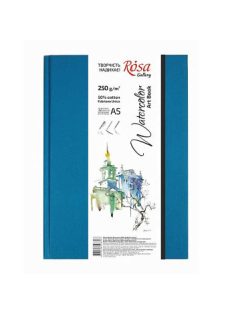 Vázlatfüzet akvarellhez Rosa 250g A5, Fabriano Unica