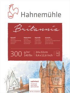 Akvarellpapír HHM Britannia 24x32cm 300g melegen préselt