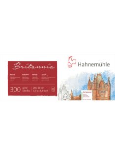 Akvarellpapír HHM Britannia 20x50cm 300g melegen préselt