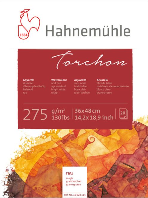 Akvarellpapír HHM Torchon 275g 36x48cm