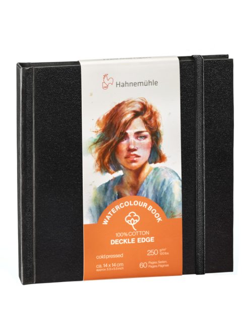 Akvarellkép HHM Deckle Edge 100% pamut 14x14 cm