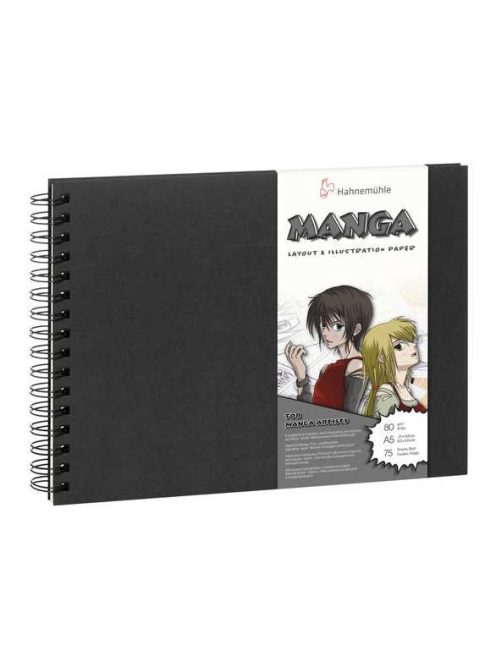 Vázlatfüzet Hahnemühle manga A5