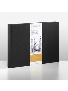 Vázlatfüzet Hahnemühle D&S A3 fekvő fekete