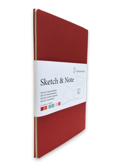 Hahnemühle Sketch&Note A5 piros + narancssárga