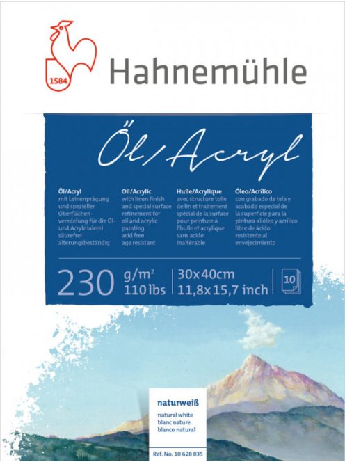 Olaj- és akrilpapír HHM 230g 30x40cm
