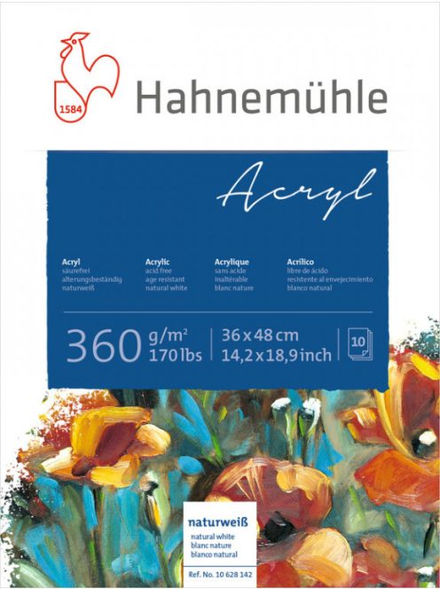 Akril HHM jegyzettömb 360g 36x48cm