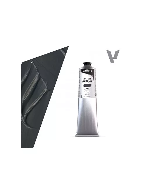 Vallejo Artist akril festék 200ml  321 Dark Grey