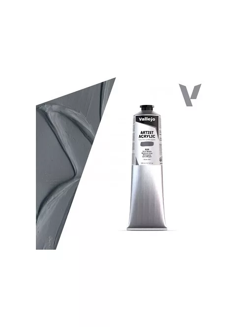 Vallejo Artist akril festék 200ml  322 Medium Grey
