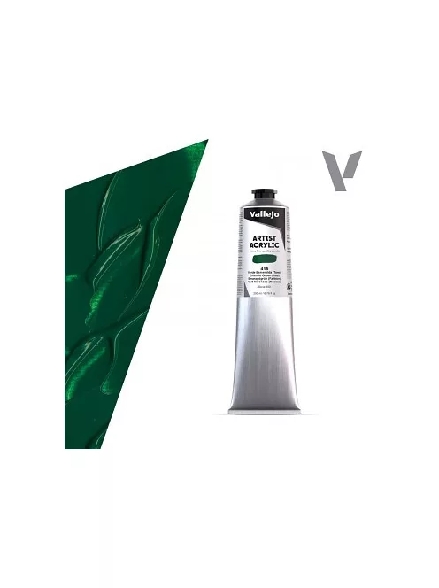 Vallejo Artist akril festék 200ml  415 Emerald Green (Hue)
