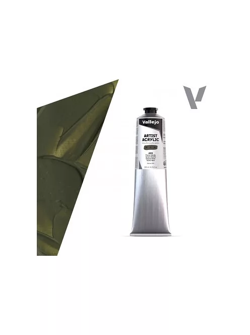 Vallejo Artist akril festék 200ml  420 Green Earth