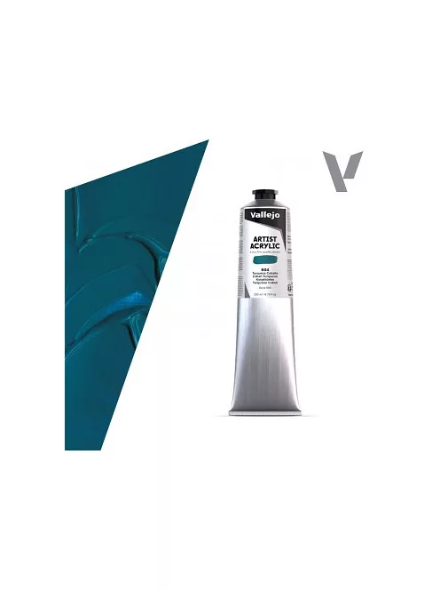 Vallejo Artist akril festék 200ml  604 Cobalt Turquoise