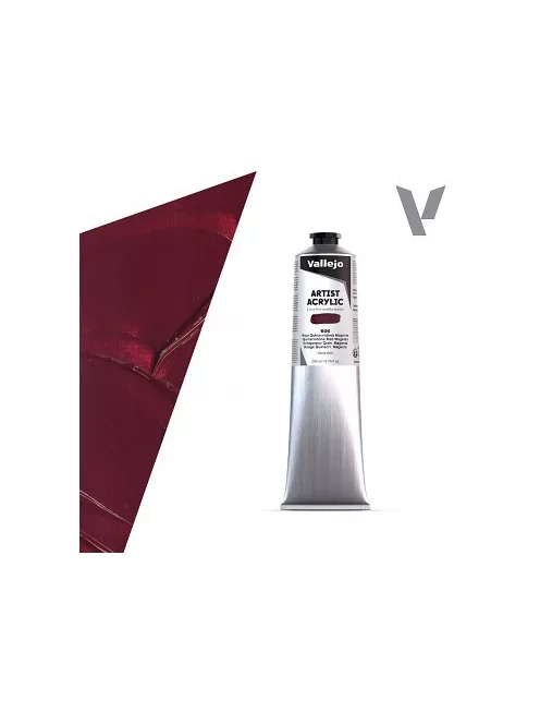 Vallejo Artist akril festék 200ml  606 Quinacridone Red Magenta