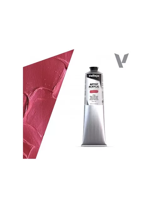 Vallejo Artist akril festék 200ml  713 Iridescent Red