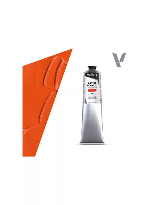 Vallejo Artist akril festék 200ml  803 Cadmium Orange