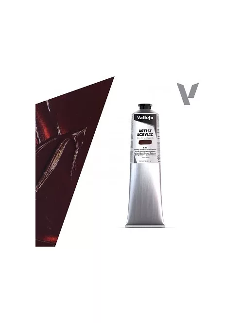 Vallejo Artist akril festék 200ml  824 Quinacridone Burnt Orange