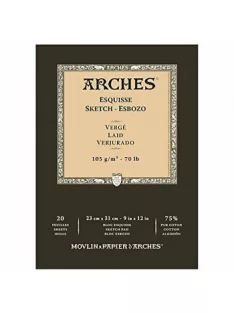 Arches Sketch 75% pamut, 23x31cm, 105g/m2