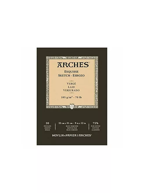 Arches Sketch 75% pamut, 23x31cm, 105g/m2