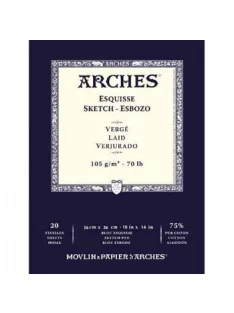 Arches Sketch 75% pamut, 26x36cm, 105g/m2