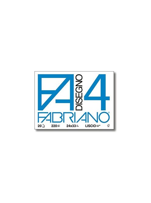 Pad Fabriano Disegno 4 220g, formátum 33x48cm, sima