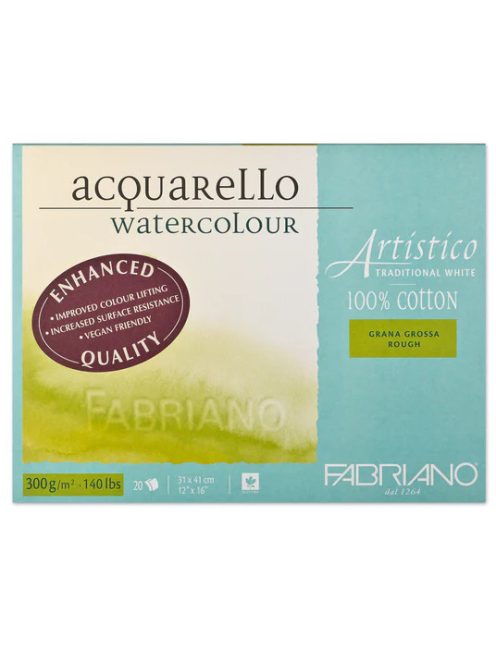Fabriano Artistico Rough 31x41cm 300g akvarell nyomólap
