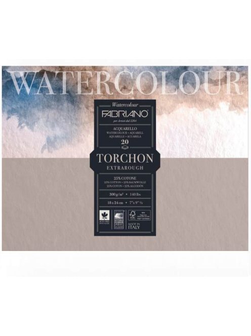 Fabriano Torchon 30,5x45,5cm 300g akvarell nyomótömb