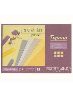 Pasztell Tiziano puha színes jegyzettömb A4 160g
