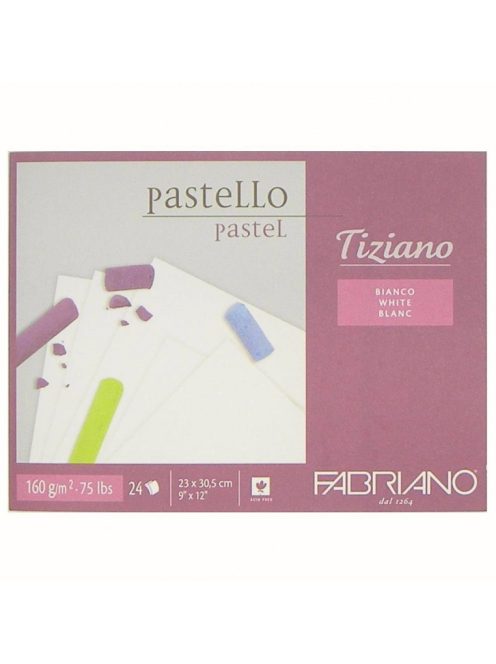 Tiziano fehér pasztell jegyzettömb 30,5x41cm 160g