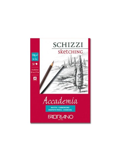 Vázlatfüzet Fabriano Accademia A2 120g