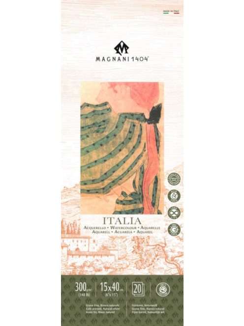 Akvarellpárna Magnani Italia 15x40cm 300g 100% pamut