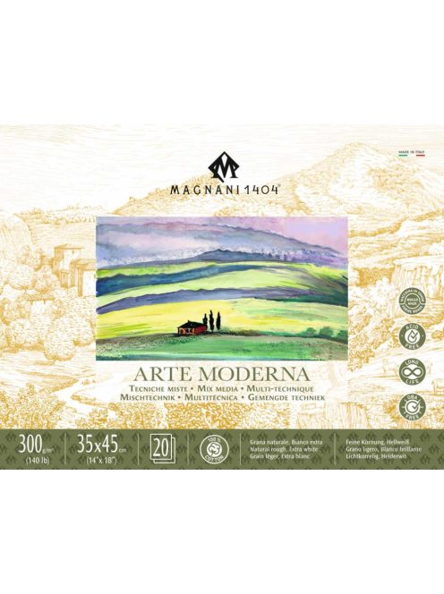 Vegyes technika Magnani Arte Moderna 35x45cm 100% pamut