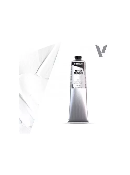 Vallejo Artist akril festék 500ml – 303 Titanium White Rutile