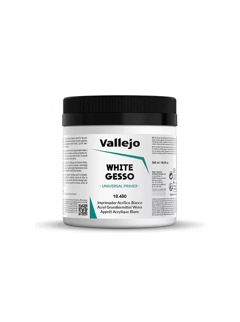 Akril gesso Vallejo white 500ml