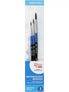Rosa Studio Squirrel Brush Set 3pcs