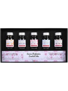 Színes tinták készlet Herbin illatosított 5x10ml