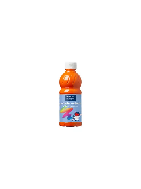Tempera festék Lefranc Redimix 500ml  003 Brilliant Orange