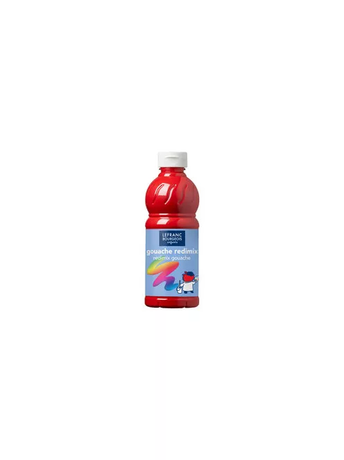 Tempera festék Lefranc Redimix 500ml  005 Brilliant Red