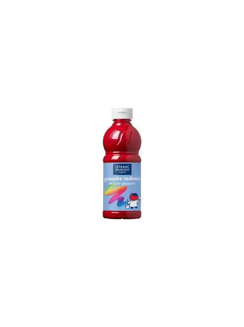 Tempera festék Lefranc Redimix 500ml  006 Primary Red