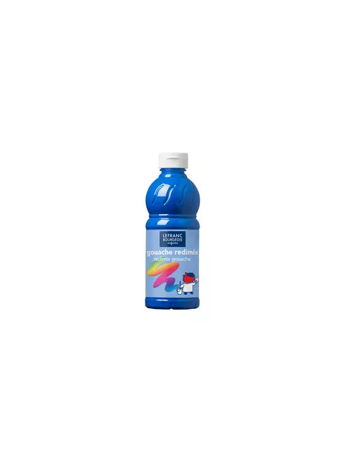 Tempera festék Lefranc Redimix 500ml  010 Cyan