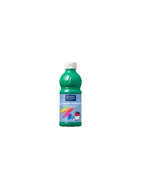 Tempera festék Lefranc Redimix 500ml  012 Brilliant Green