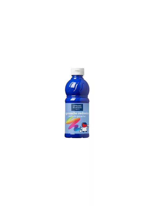 Tempera festék Lefranc Redimix 500ml - 140 Kobalt kék árnyalat
