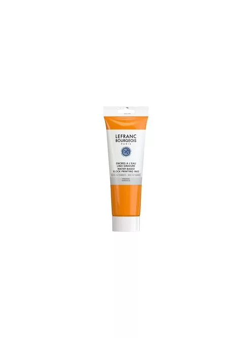 Linómetszet festék Lefranc Education 250ml – 219 Orange