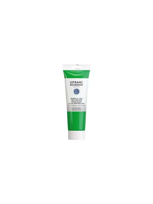 Linómetszet festék Lefranc Education 250ml – 224 Brilliant Green